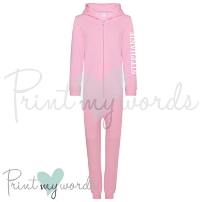 Children's Personalised Onesie All-in-One Suit - Sleeve Print