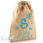 Personalised Christmas Sack - Snowflakes