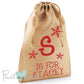 Personalised Christmas Sack - Snowflakes