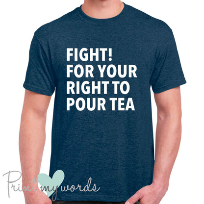Men's Pour Tea Funny T-Shirt
