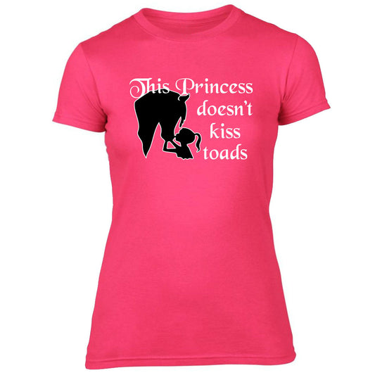 Princesses Don't Kiss Toads Equestrian T-shirt