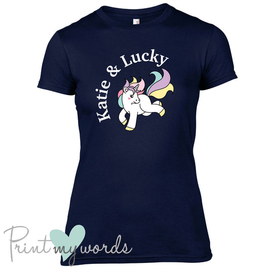 Personalised Unicorn Equestrian T-shirt