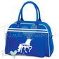 Personalised Equestrian Retro Bowling Bag - Unicorn Silhouette Design
