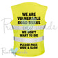 High Visibility Hi Vis Equestrian Reflective Vest Tabard Waistcoat VULNERABLE ROAD USERS