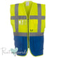 2025 Official PW&S High Visibility Hi Vis Equestrian Reflective Zip-Up Waistcoat CAMERA, 10mph, 2m