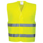Men's High Visibility Reflective Vest WRITE YOUR OWN MESSAGE hi viz